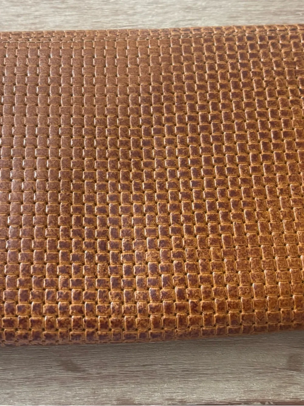 Rare Vintage Amelia Berko Woven leather clutch with strap - Picture 5 of 5